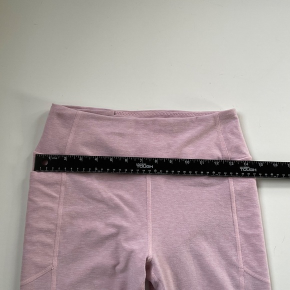 Victoria’s Secret Side Pocket Leggings Sz M Pink High Waist Soft Gym Jogging - Picture 6 of 12